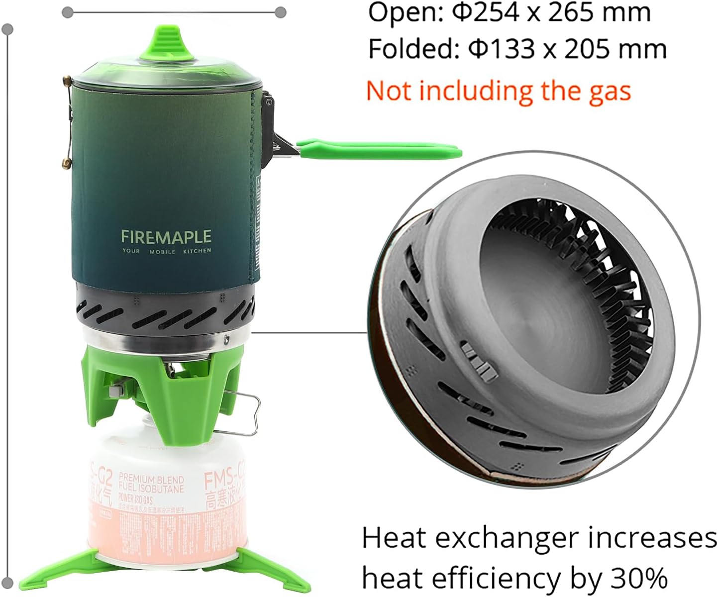Fire-Maple FMS-X2 Cooking Syst - Camping Cooking One Pot 评论和价格
