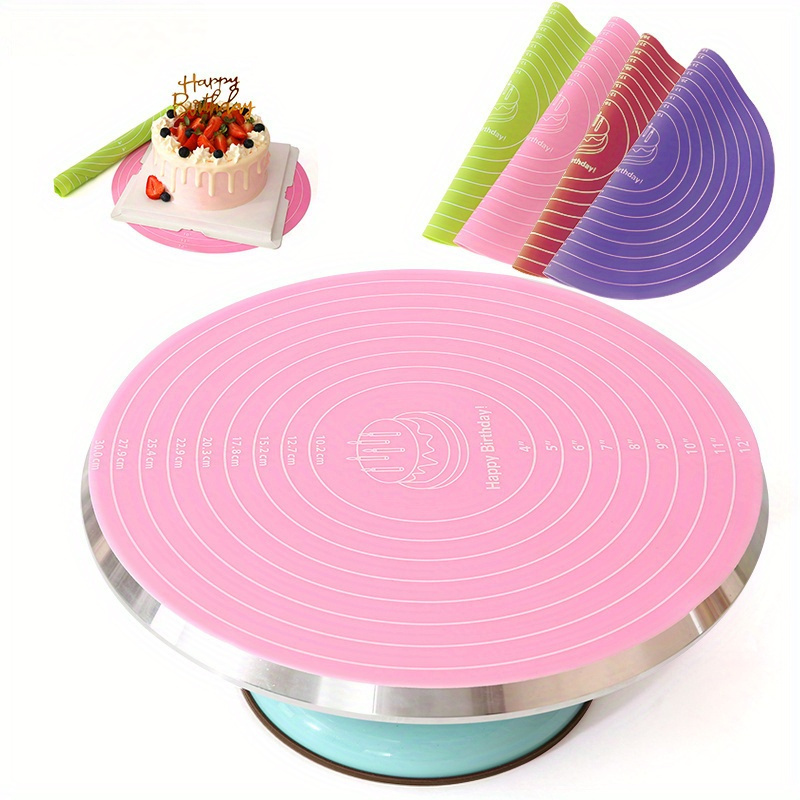Cake Turntable Pat Silicone Ba - Camping Cooking Mat 评论和价格