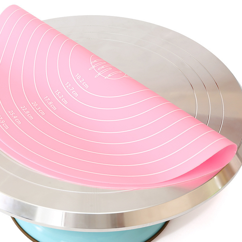 Cake Turntable Pat Silicone Ba - Camping Cooking Mat 评论和价格
