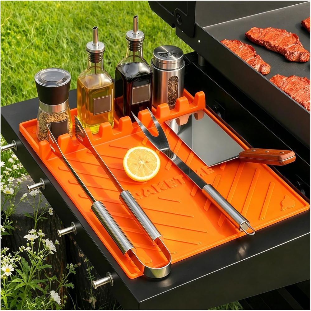 Silicone Grill Mats or Griddle - Camping Cooking Mat 评论和价格