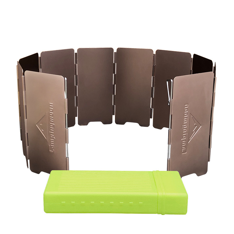 10 Plates Bronze-coloured Fold - Camping Cooking No Gas 评论和价格