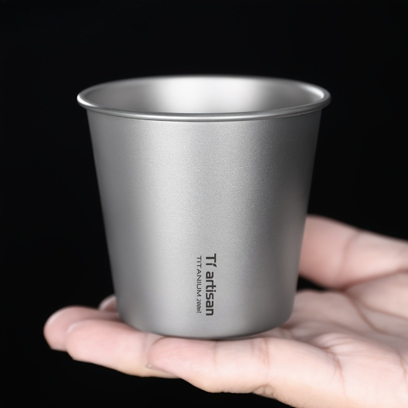 200ml Titanium Single-layer Ou - Camping Cooking Survival 评论和价格