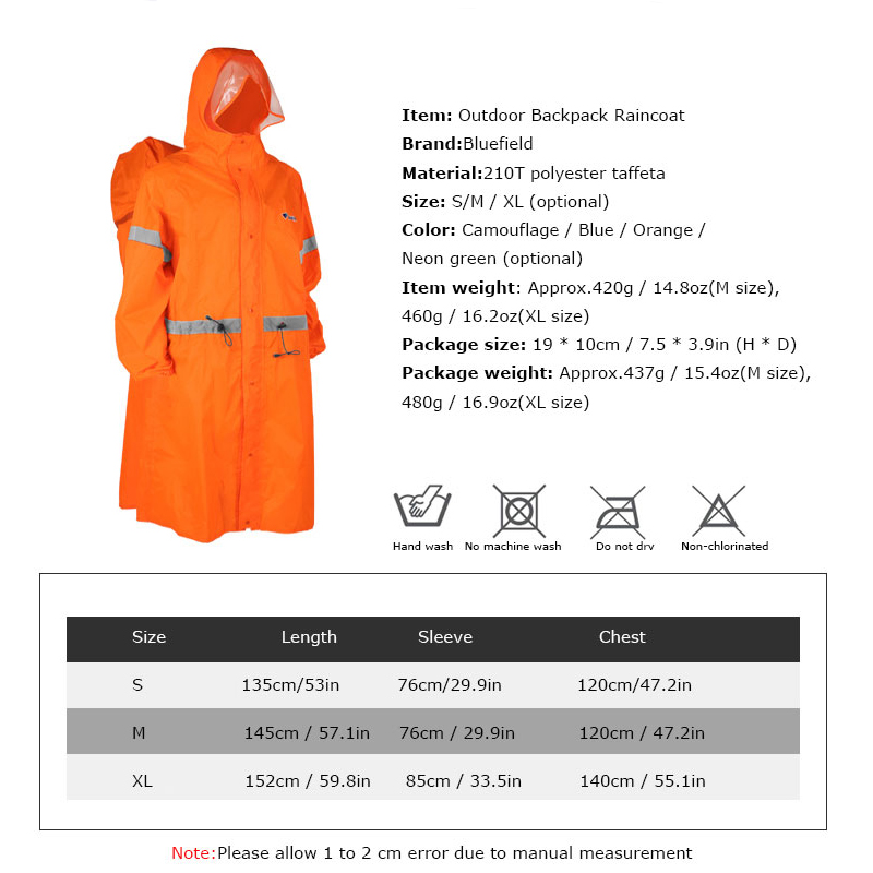 Unisex Reflective Outdoor Clim - Camping Cooking Windbreak 评论和价格
