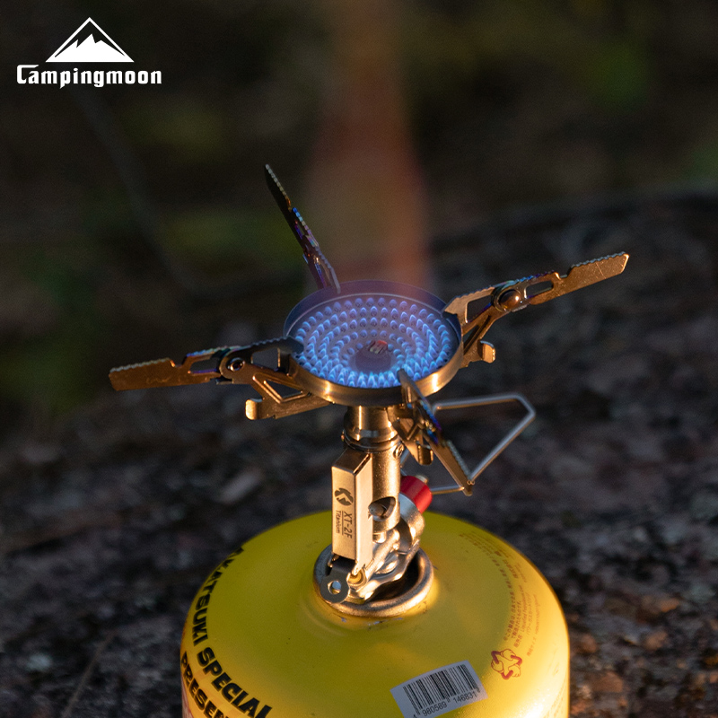 CAMPINGMOON XT-2F Xuanfeng Tit - Camping Cooking Gas Stove 评论和价格