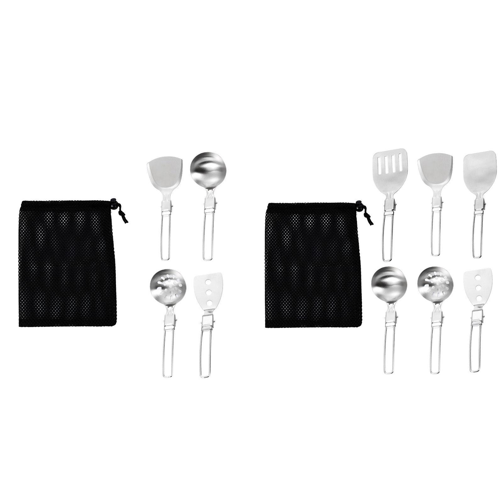Camp Cooking Utensil Set Outdo - Camping Cooking Mesh 评论和价格