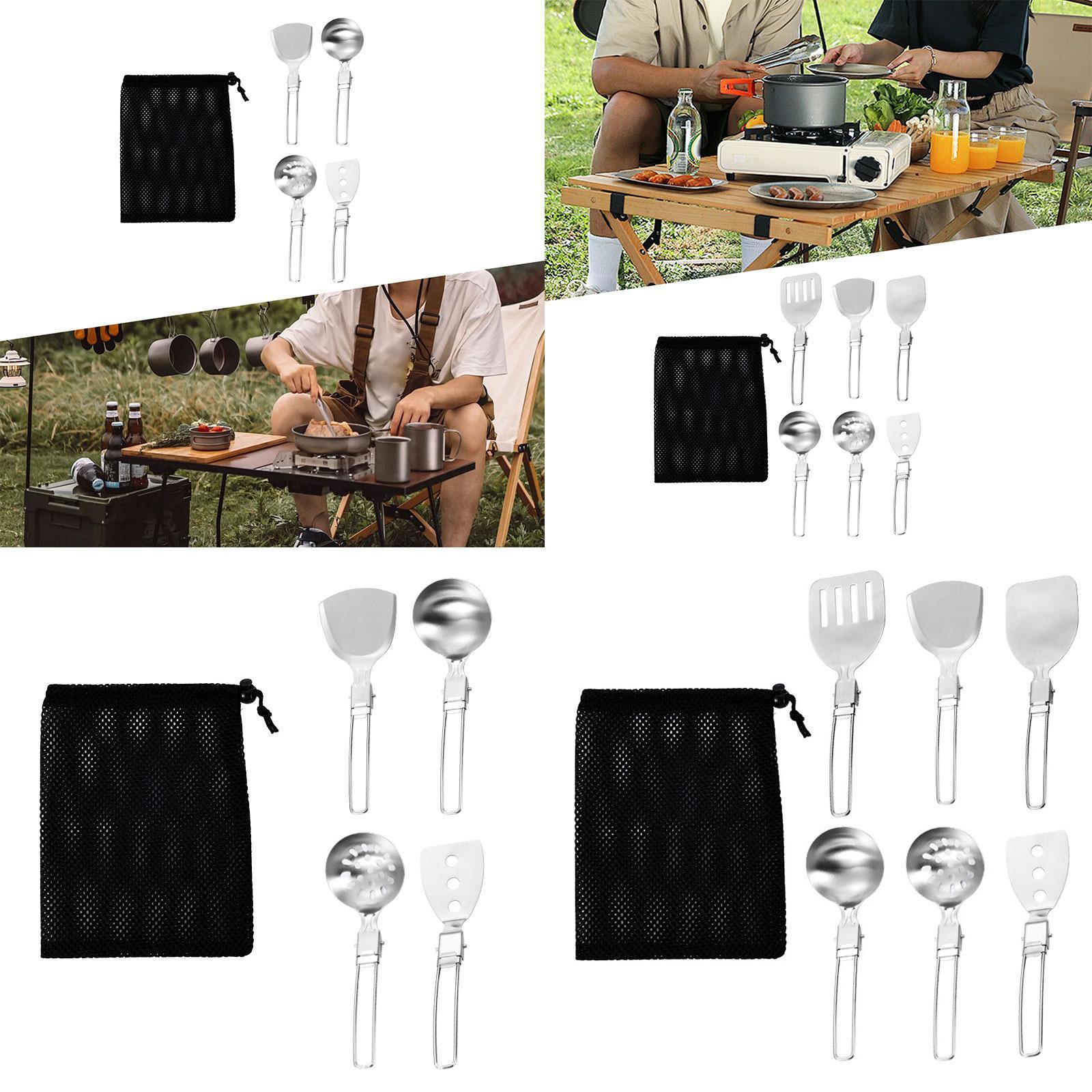 Camp Cooking Utensil Set Outdo - Camping Cooking Mesh 评论和价格