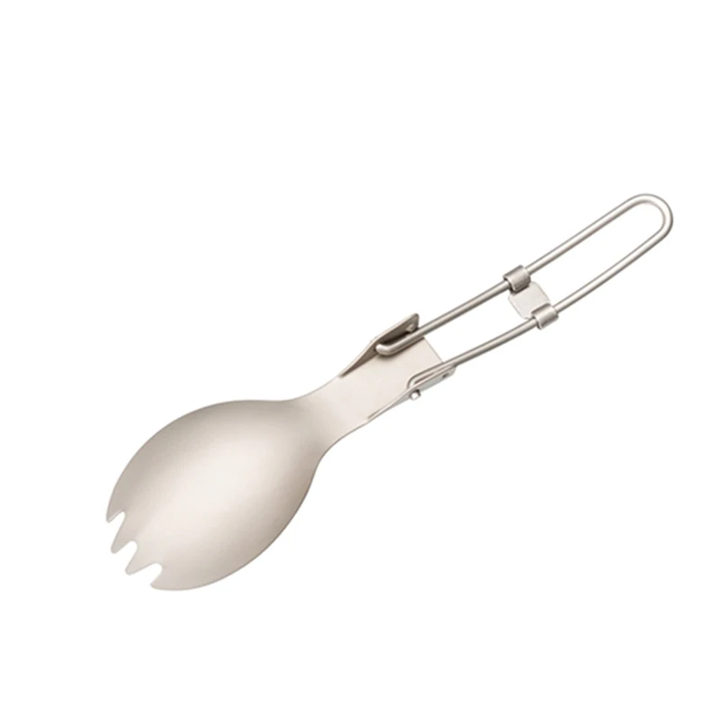 Keith Titanium Spork Foldable  - Camping Cooking Tray 评论和价格