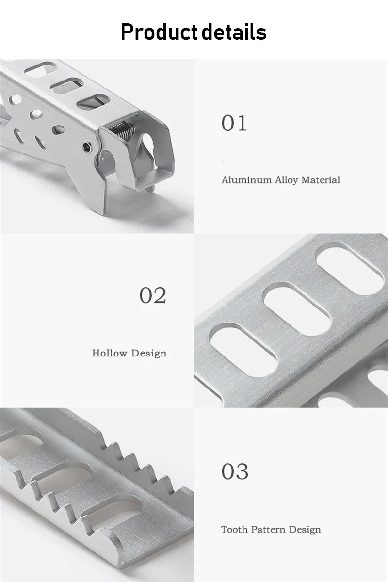 Aluminium Anti-hot Alloy Clip  - Camping Cooking Survival 评论和价格