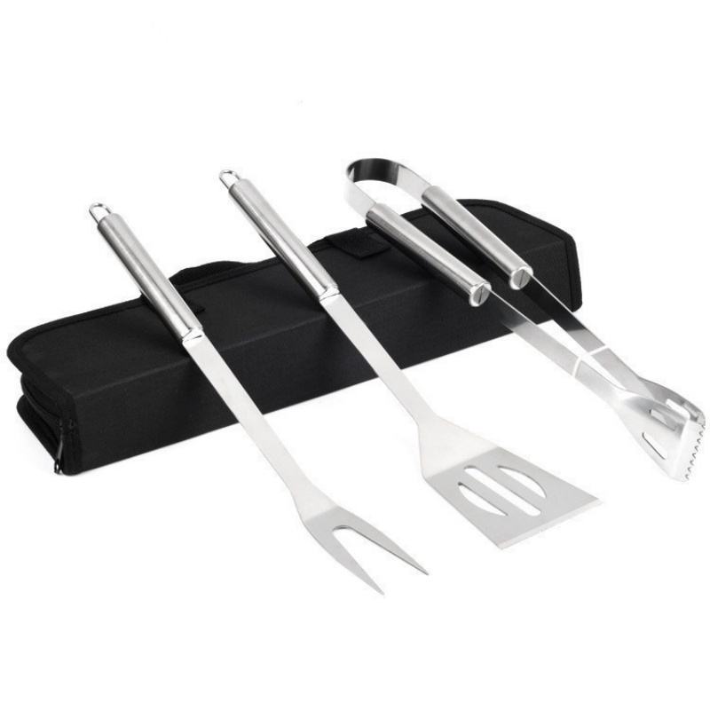 BBQ Tools Set Barbecue Utensil - Camping Cooking Equipment Bag 评论和价格