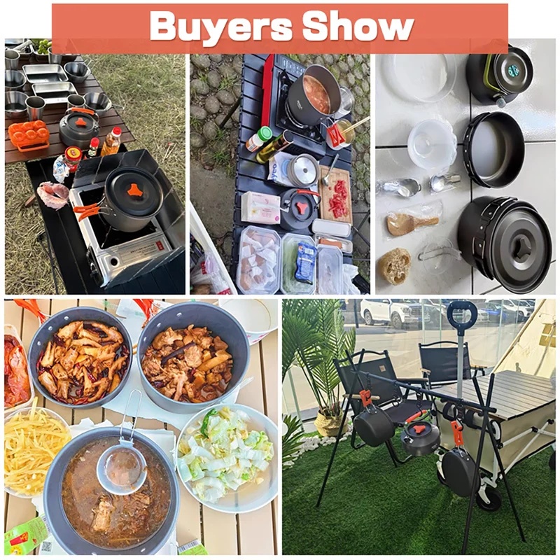 Camping Cooking set Camping Co - Camping Cooking Mesh 评论和价格